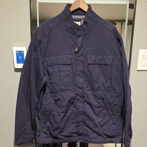 Relwen Men's Xxl Dark Blue Sailcloth Lightweight Jacket